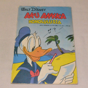 Aku Ankka 09B - 1956 Aku Ankka Honolulussa